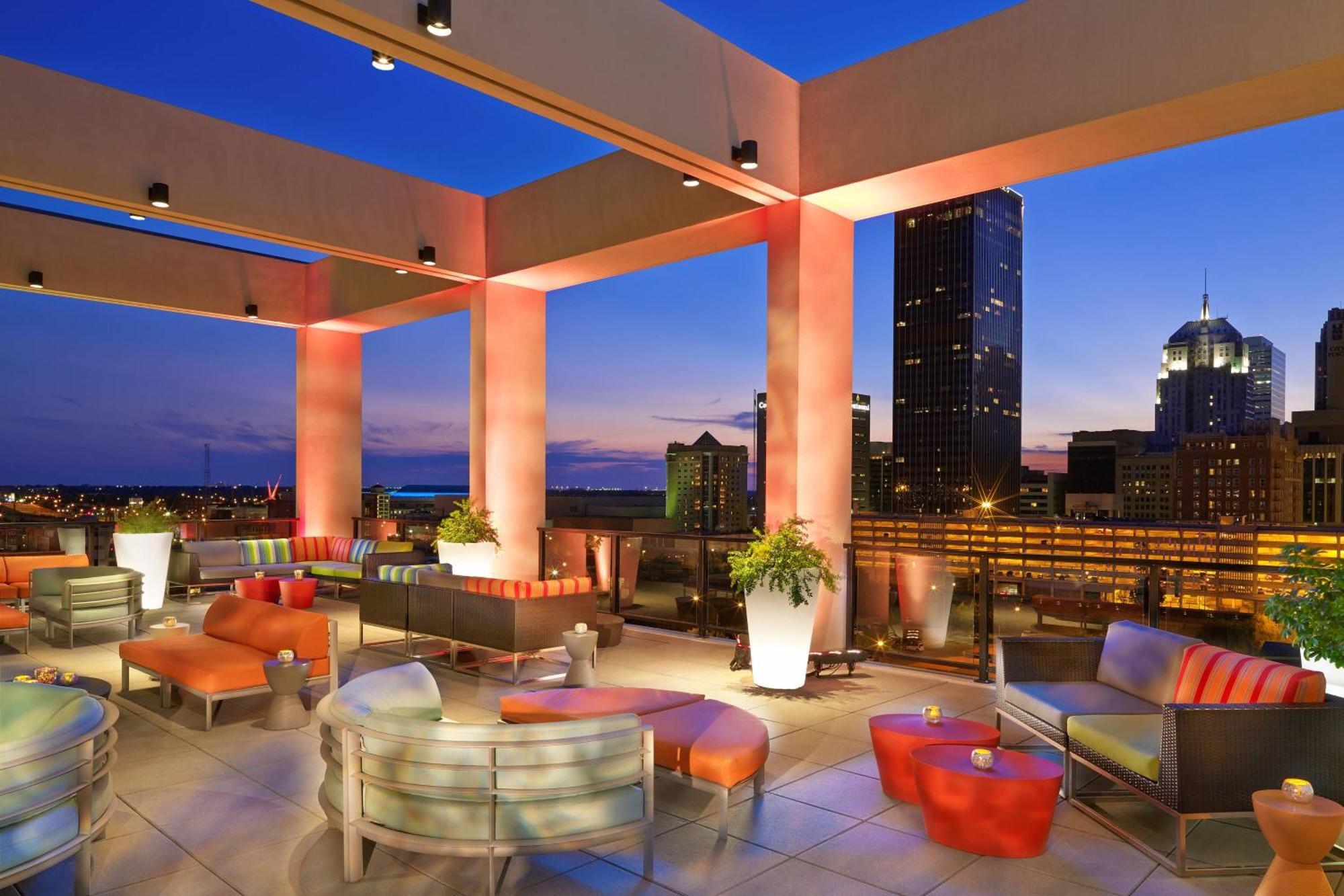Aloft Oklahoma City Downtown - Bricktown Exterior foto