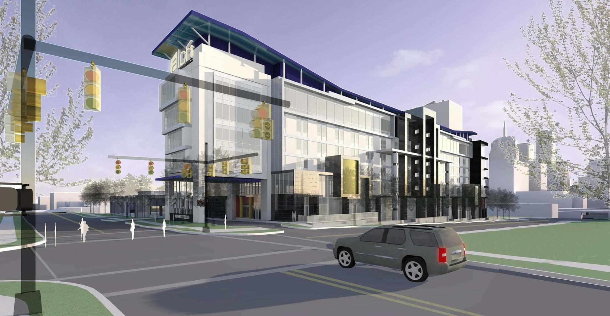 Aloft Oklahoma City Downtown - Bricktown Exterior foto